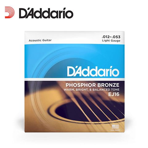 D'Addario Daddario DDXF EJ16 民謠吉他套弦  原廠公司貨 商品保固有保障