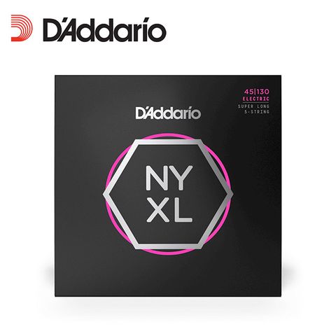 D'Addario Daddario NYXL  電貝斯包覆弦 加長五弦 45-130SL  原廠公司貨 商品保固有保障