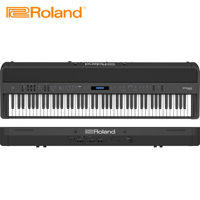 ROLAND FP-90X BK 旗艦型便攜式數位電鋼琴黑色單主機款- PChome 24h購物