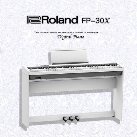『Roland樂蘭』FP-30X套裝組超受喜愛的便攜式鋼琴—全新升級熱銷中