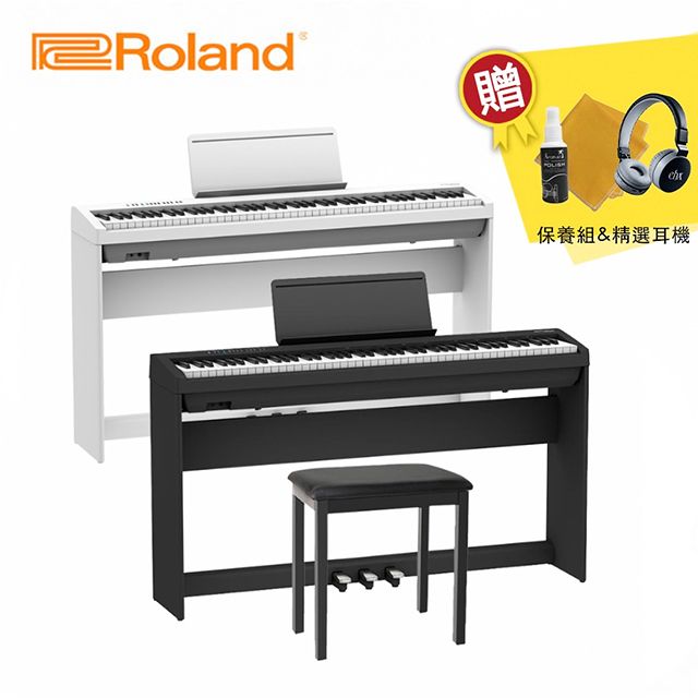ROLAND FP-30X 88鍵數位電鋼琴白色/黑色款- PChome 24h購物