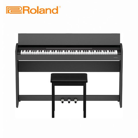 Roland 樂蘭 F107 88鍵 數位電鋼琴 黑色款