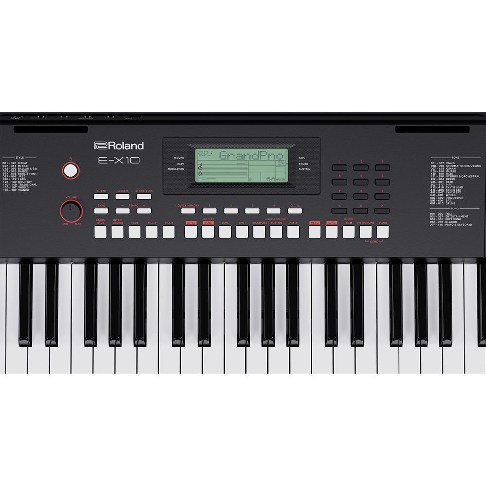 Roland 樂蘭 61鍵自動伴奏電子琴 E-X10 / 公司貨保固