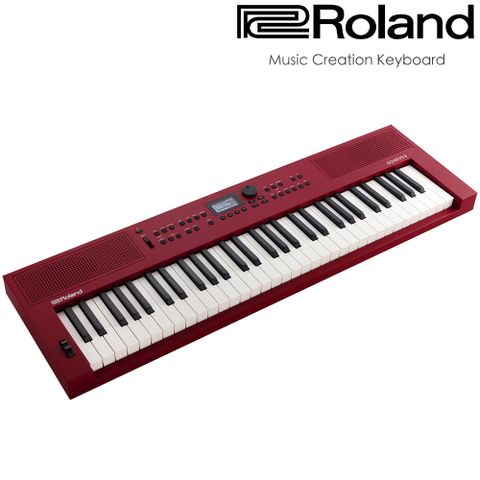 Roland 樂蘭 全新型態進階款61鍵音樂創作伴奏電子琴 GO:KEYS 3 / 櫻桃紅 公司貨保固