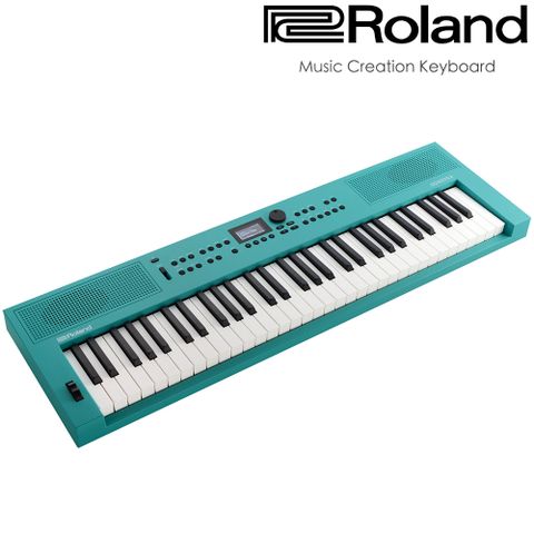 Roland 樂蘭 全新型態進階款61鍵音樂創作伴奏電子琴 GO:KEYS 3 / 青檸綠 公司貨保固