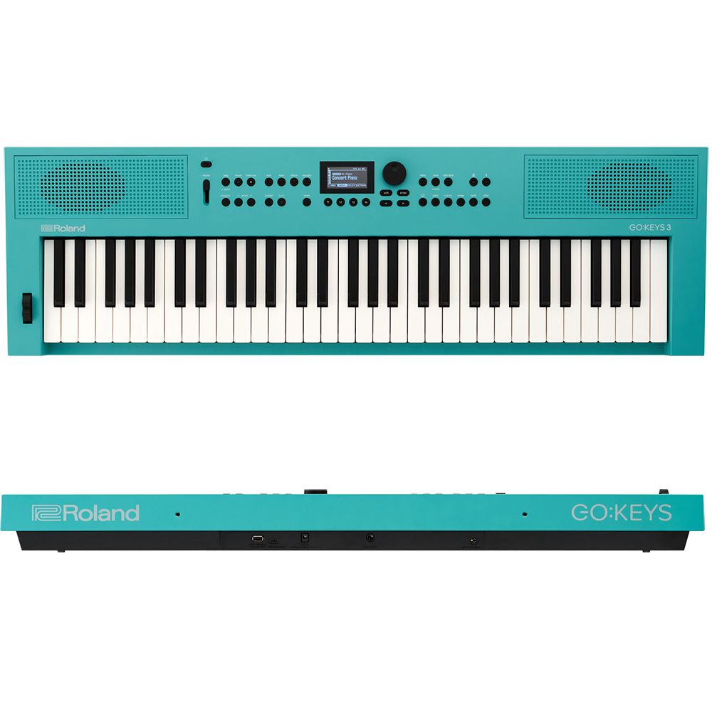 Roland 樂蘭 全新型態進階款61鍵音樂創作伴奏電子琴 GO:KEYS 3 / 青檸綠 公司貨保固