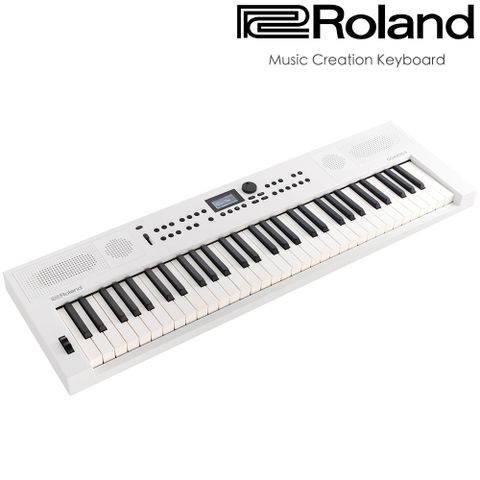 Roland 樂蘭 全新型態進階款61鍵音樂創作伴奏電子琴 GO:KEYS 5 / 紳士白 公司貨保固