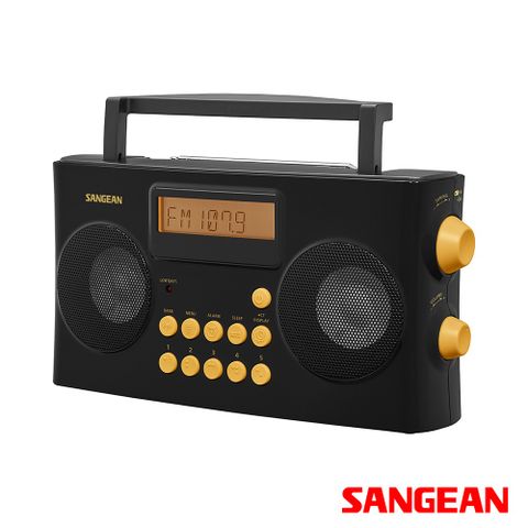 選單功能同步語音提示SANGEAN 二波段數位式收音機 PRD17