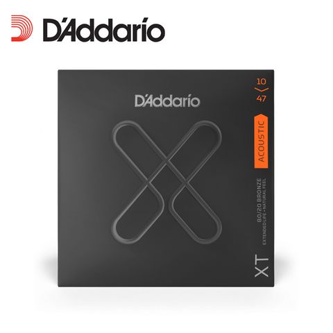 D'Addario DAddario XTABR 10-47 黃銅 民謠吉他弦 原廠公司貨 商品保固有保障