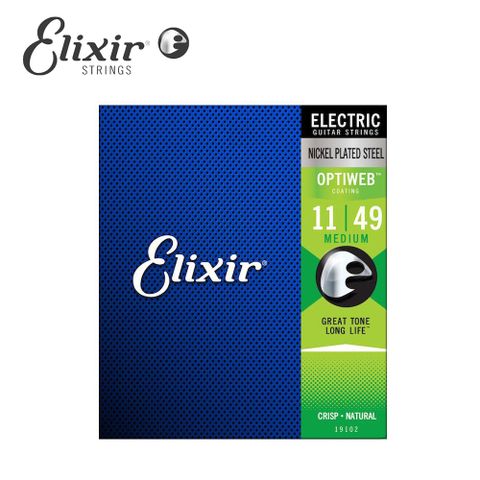 ELIXIR EXXG-19102 OPTIWEB 超薄包覆 電吉他套弦 11-49原廠公司貨 商品保固有保障