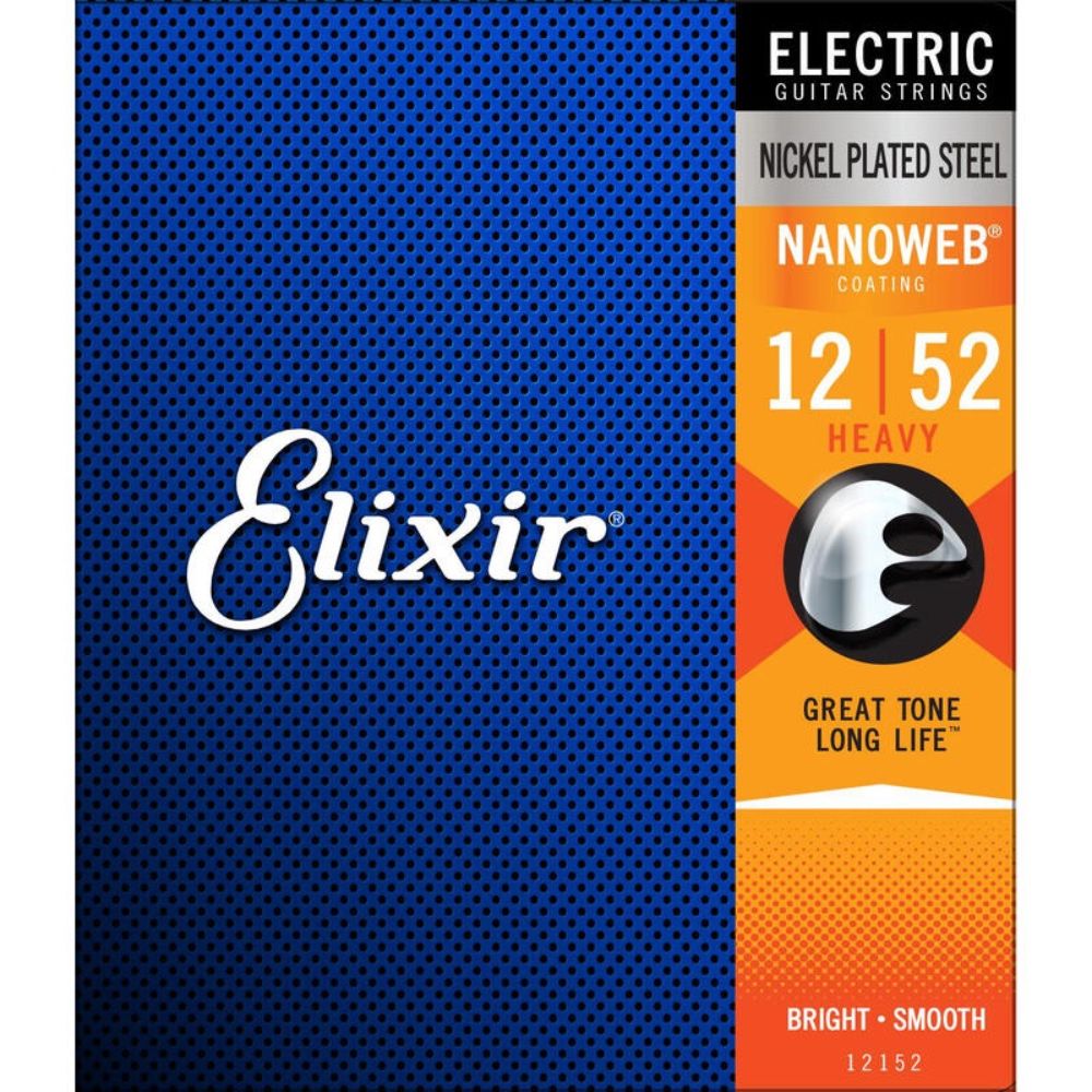 ELIXIR  Eletric guitar Nanoweb 12-52 薄覆膜 電吉他弦