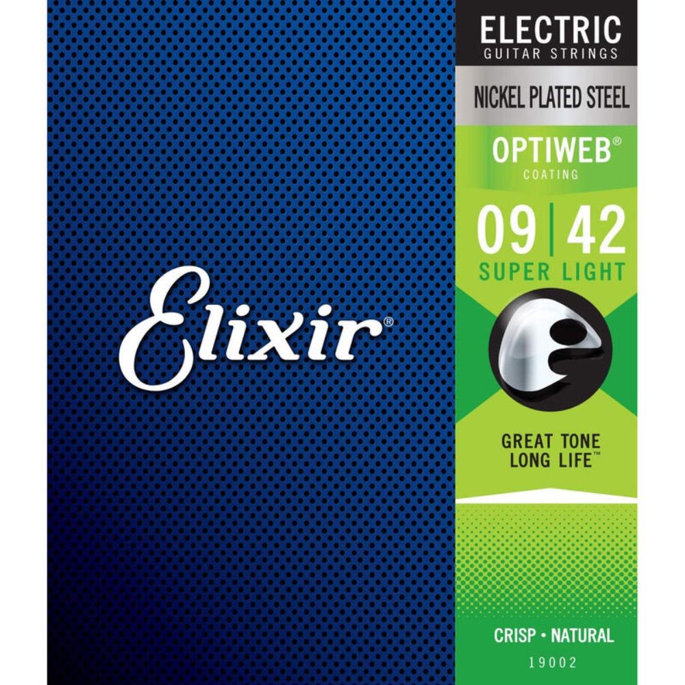 ELIXIR  Eletric guitar Optiweb 0942超薄覆膜 電吉他弦