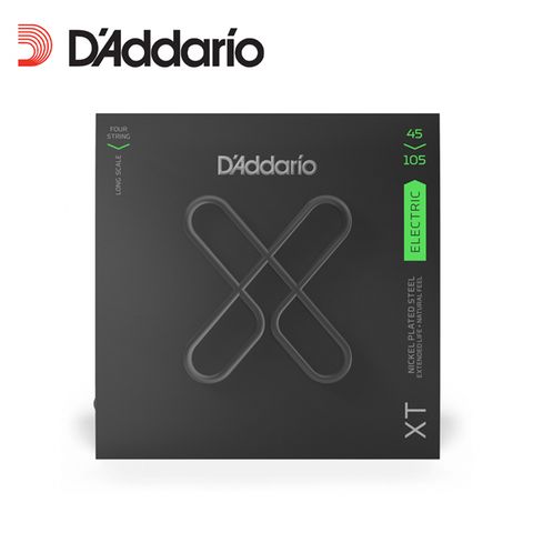 D'Addario DAddario XTB45105 電貝斯四弦包覆套弦