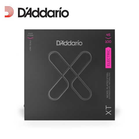 D'Addario DAddario XTB45100 電貝斯四弦包覆套弦