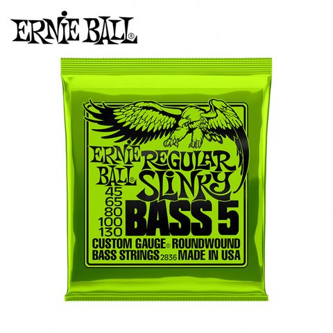 ERNIE BALL 2836 Regular Slinky 45-130 五弦電貝斯套弦