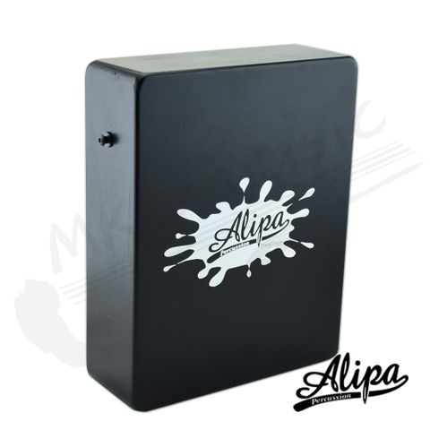 【Alipa台灣製造】Cajon 旅行用迷你木箱鼓附攜行袋 黑色(NO.290B)