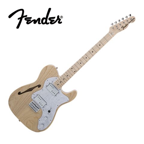 Fender MIJ Traditional 70s Tele Thinline MN 半空心電吉他 木紋款 原廠公司貨 商品保固有保障