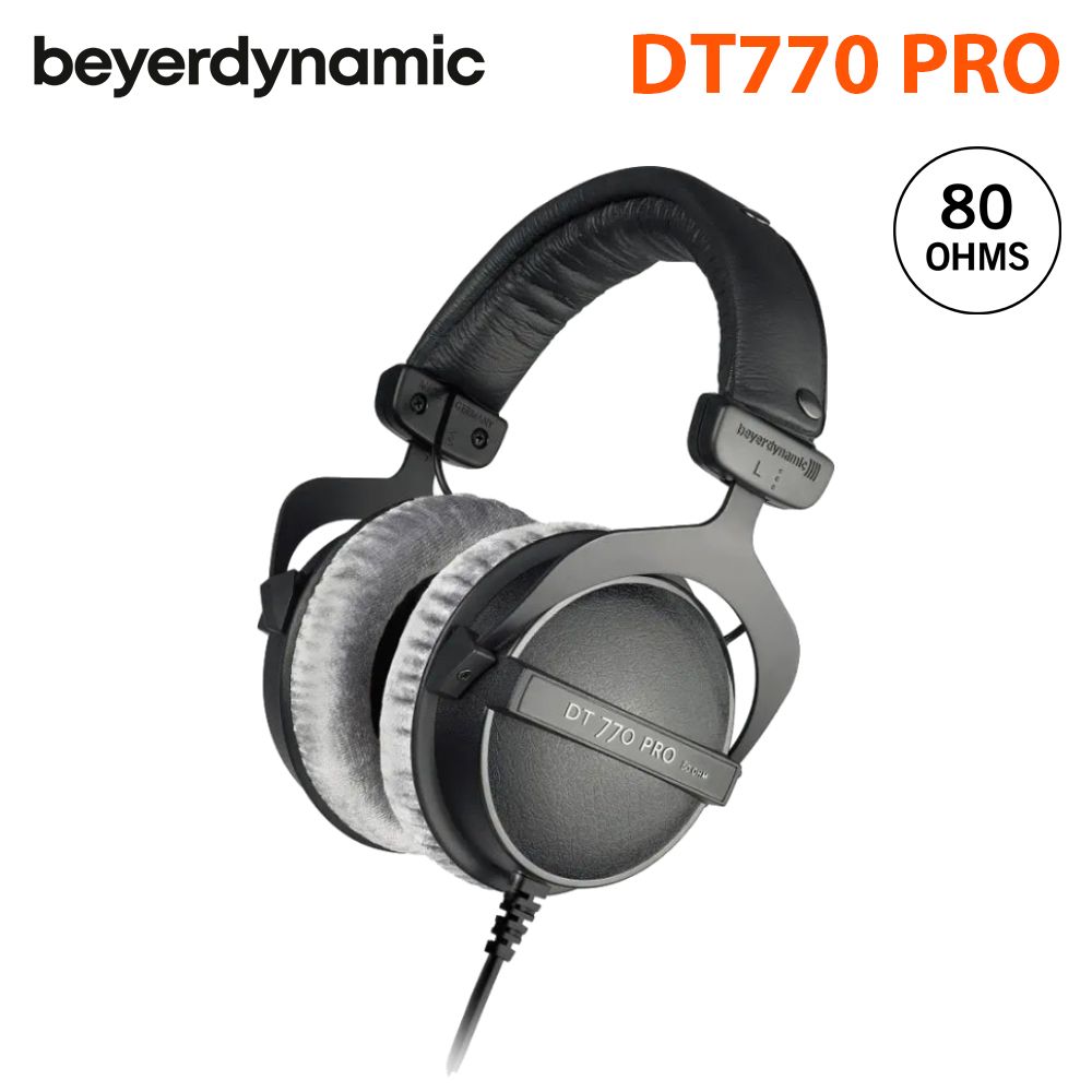 Beyerdynamic DT770 PRO 80ohms 監聽耳機【原廠公司貨】