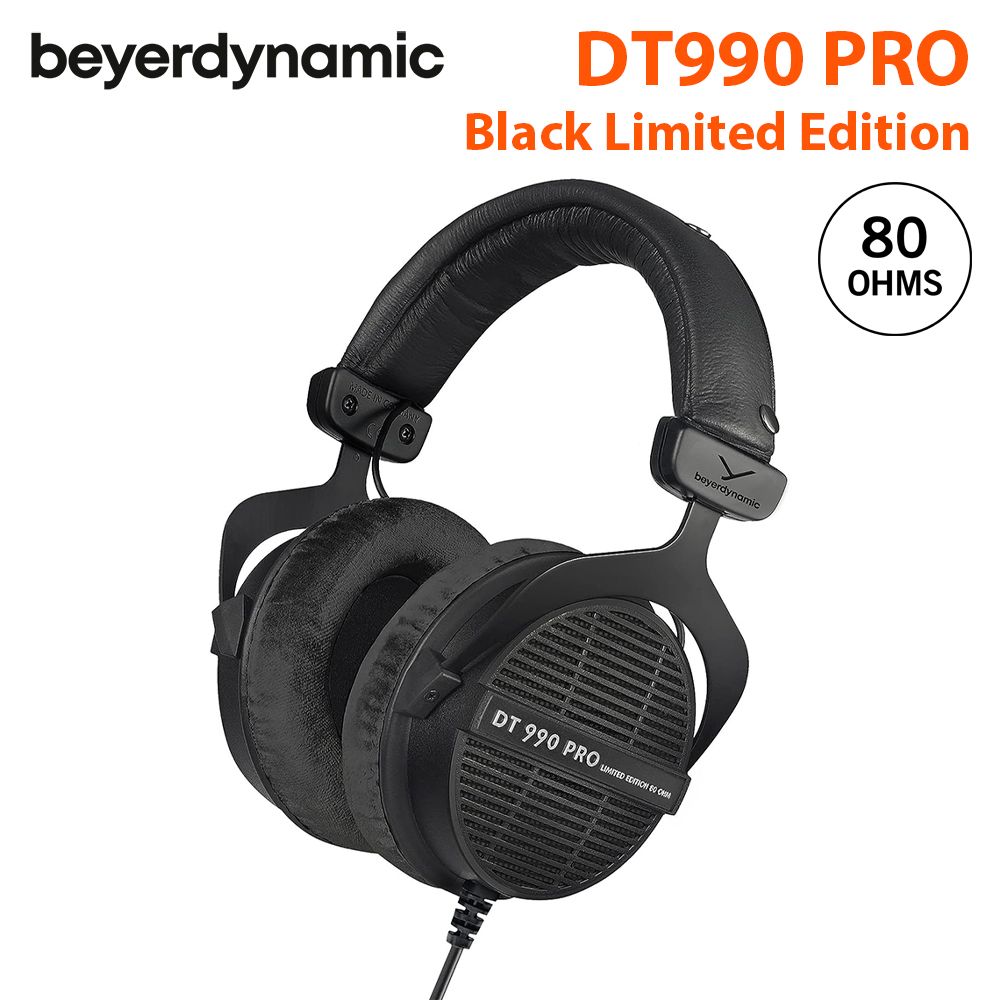 Beyerdynamic DT990 PRO LE 80歐姆監聽耳機(限定版) 公司貨- PChome