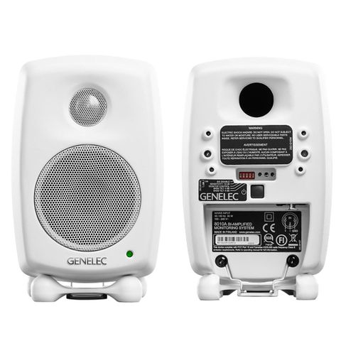 GENELEC 8010AW 監聽喇叭-白色/3吋單體/原廠公司貨