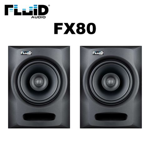 Fluid Audio FX80 8吋同軸監聽喇叭(一對) 正成 公司貨