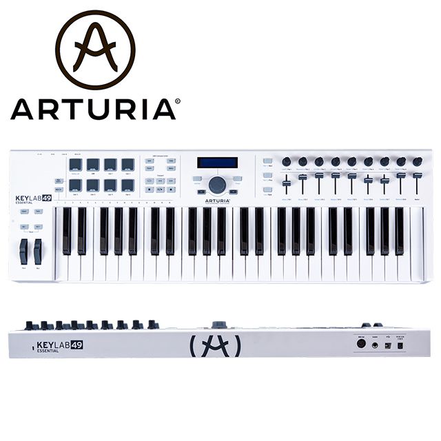 Arturia KeyLab Essential 49 主控控制鍵盤- PChome 24h購物