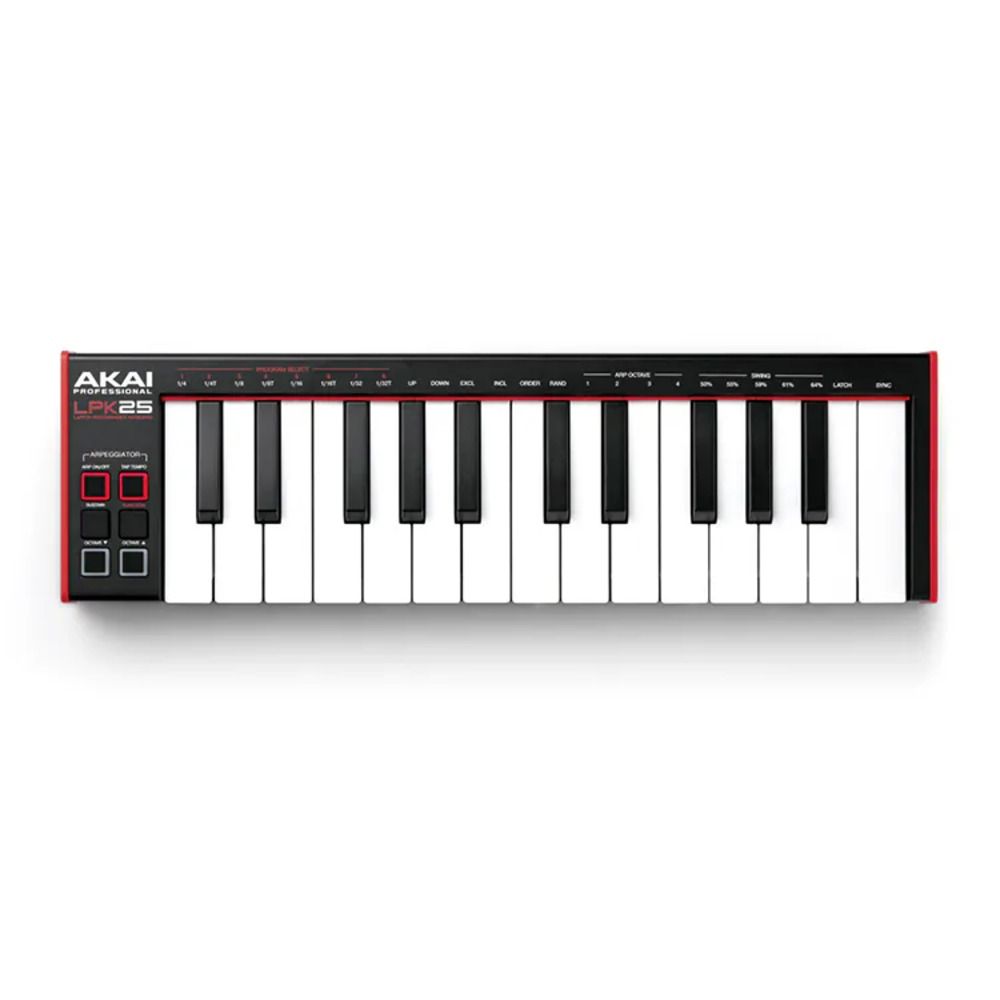  AKAI LPK25 MK2 USB MIDI 鍵盤(公司貨)