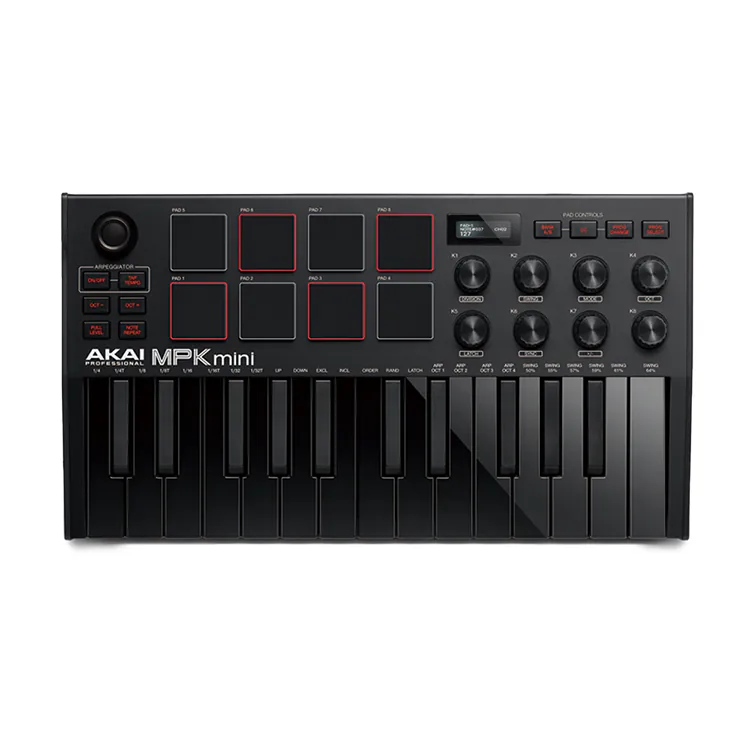  AKAI Professional MPK Mini MKIII 主控鍵盤 全黑款