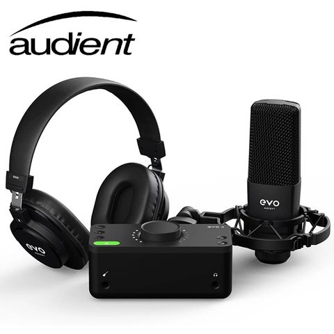 Audient Evo 4 錄音介面套組 含錄音軟體原廠公司貨 商品保固有保障