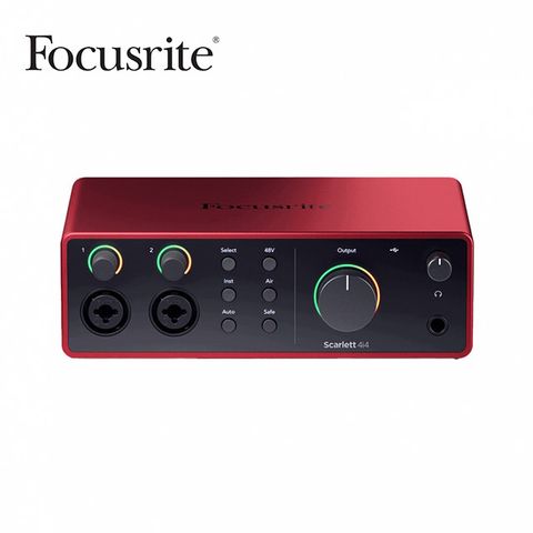 Focusrite Scarlett 4i4 錄音介面 第四代原廠公司貨 商品保固有保障