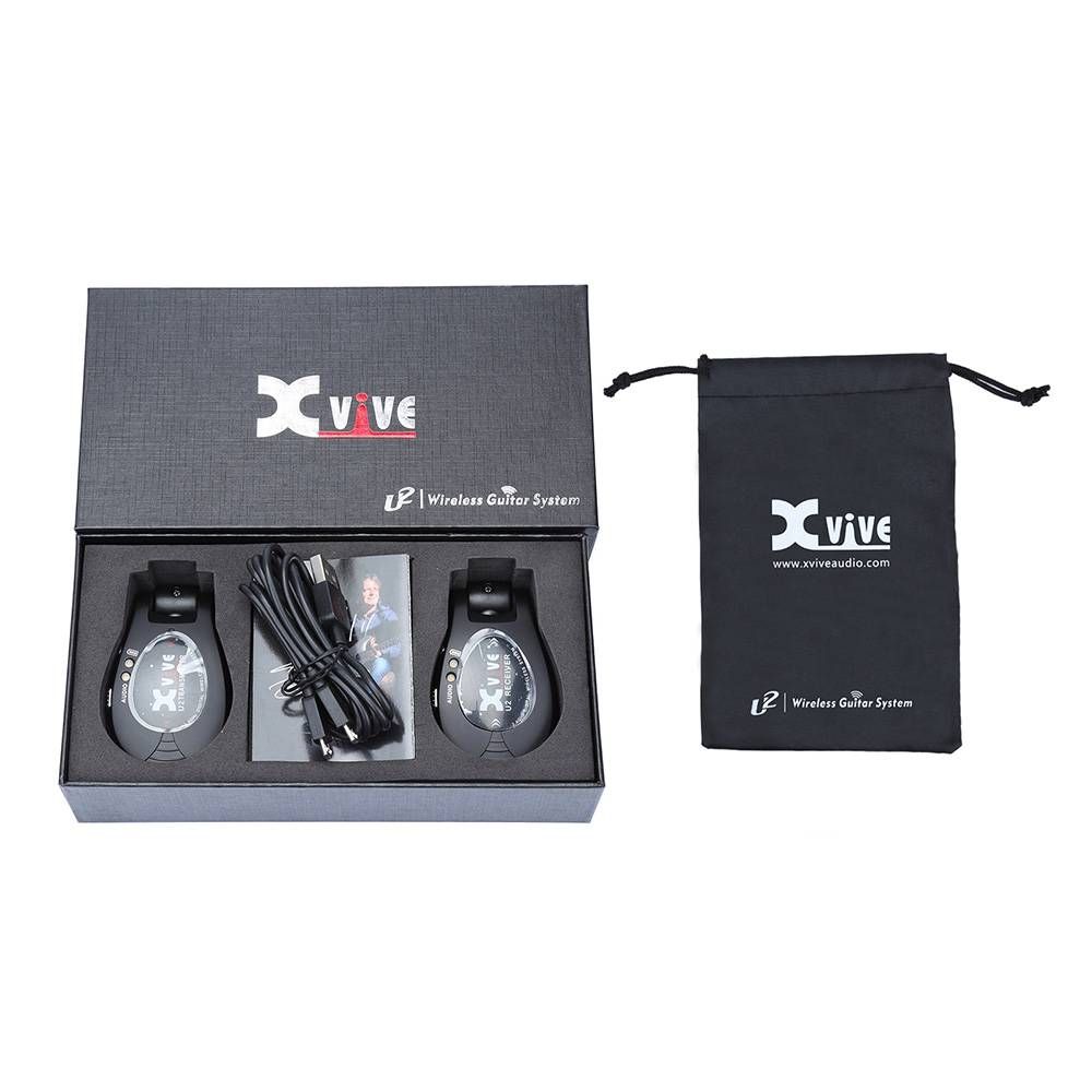 Xvive U2 Guitar Wireless System Black 無線傳輸介面公司貨黑- PChome