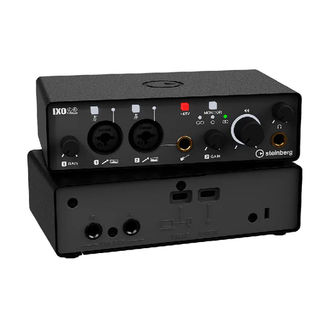 Steinberg IXO22 USB-C 錄音介面 黑色