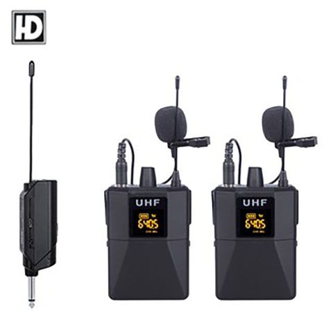 HD Audio PRO H2 無線領夾式麥克風1對2 可調頻率款 原廠公司貨 商品保固有保障