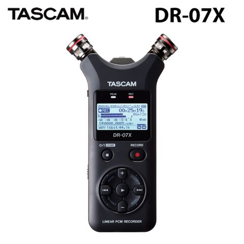 TASCAM DR-07X 攜帶型數位錄音機 公司貨