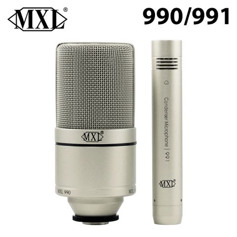 MXL 990/991 電容式麥克風組 公司貨