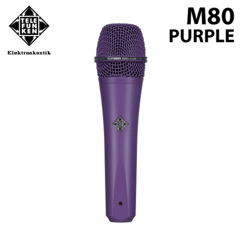 TELEFUNKEN 德律風根 M80 PURPLE 動圈式麥克風 公司貨 紫