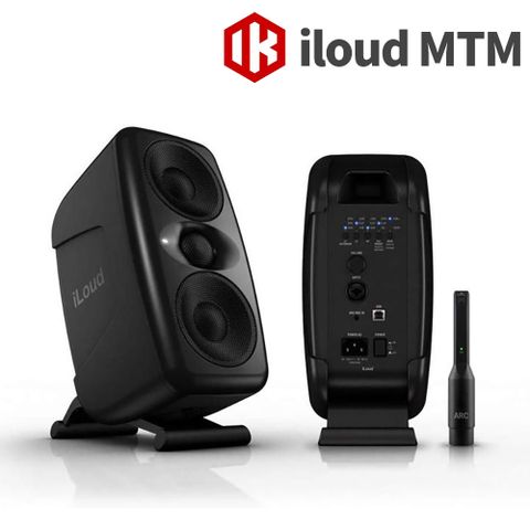 『IK Multimedia』iLoud MTM 主動式監聽喇叭 / 黑色單顆款 / 帶給您前所未有的聽覺饗宴