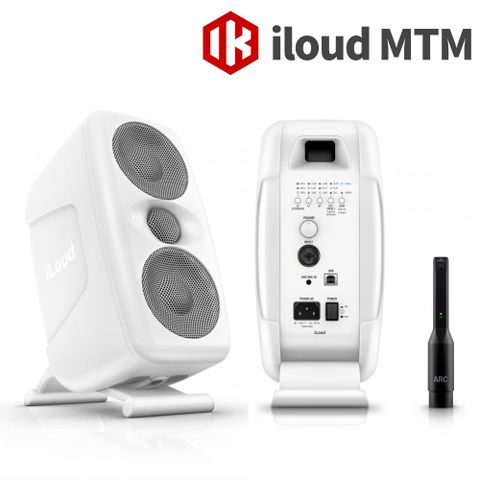 『IK Multimedia』iLoud MTM 主動式監聽喇叭 / 白色單顆款 / 帶給您前所未有的聽覺饗宴