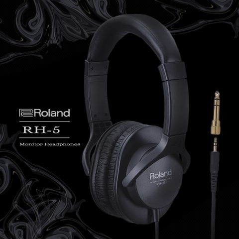 Roland 樂蘭 RH-5 耳罩式監聽耳機 / 公司貨