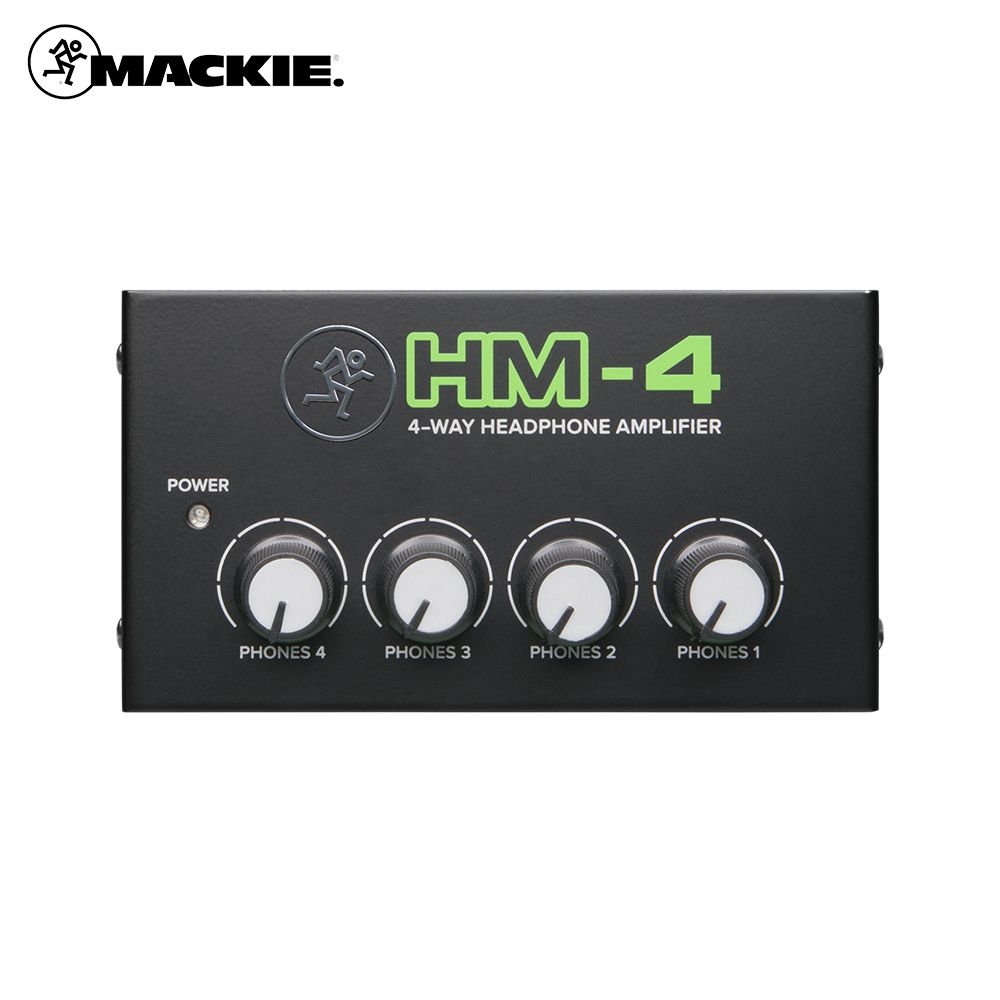 Mackie  HM-4 4軌耳機擴大機/耳機訊號控制器 公司貨