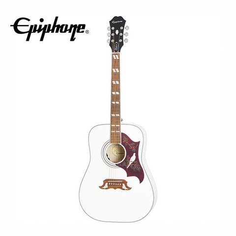 Epiphone Dove Pro Limited Edition 面單板電民謠吉他 白色款 (限量版)原廠公司貨 商品保固有保障