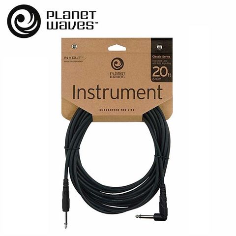 Planet Waves CGTRA-20 6米 樂器導線 原廠公司貨 商品保固有保障