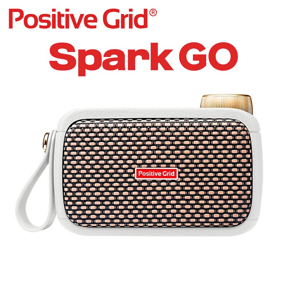  Positive Grid - Spark GO 藍牙吉他音箱 珍珠白 公司貨