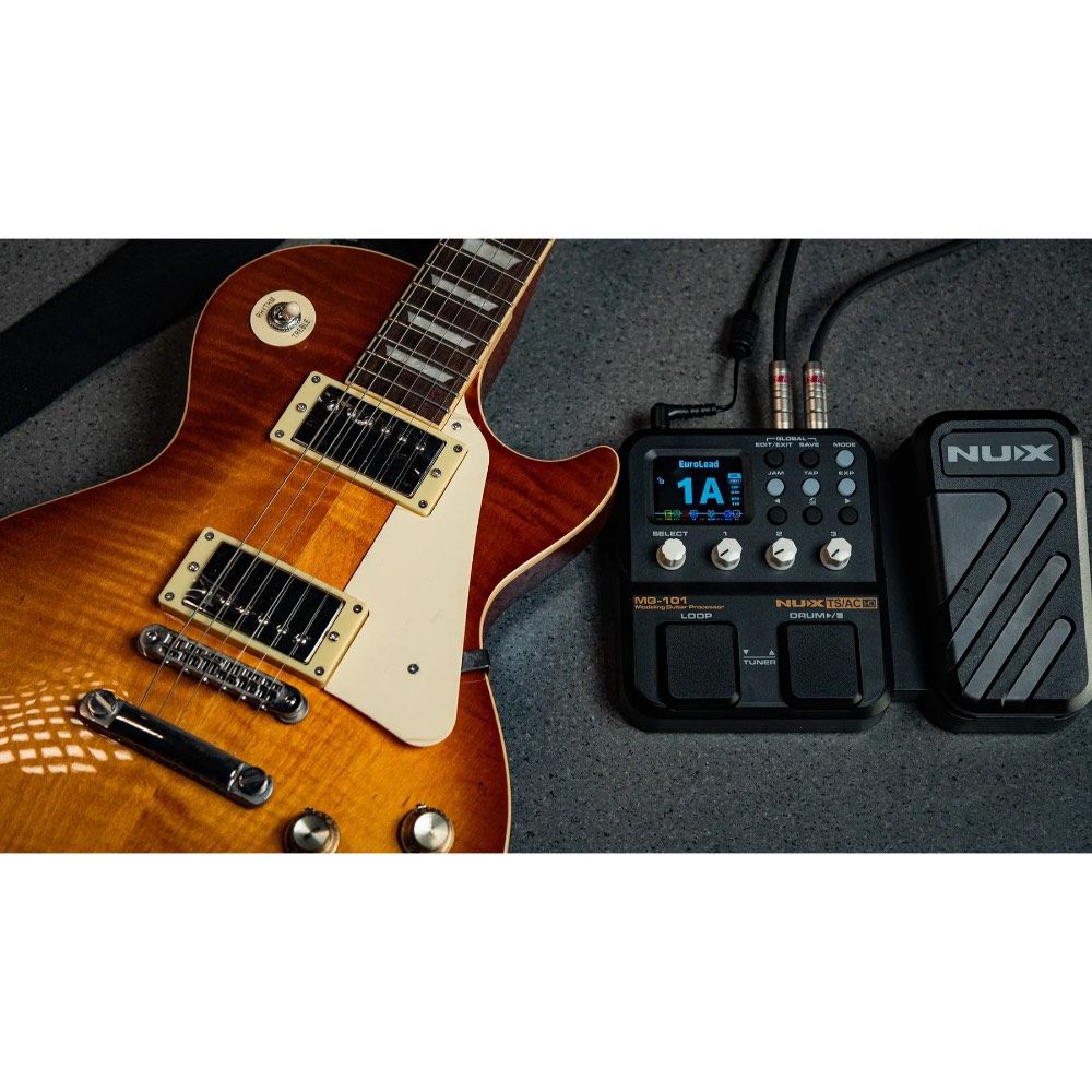 NUX MG-101【一回のみ使用・超美品】 Is NUX MG-101 A Great Choice For Beginner Guitarist? - YouTube