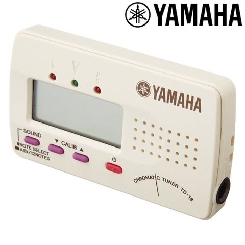 YAMAHA 山葉 CHROMATIC TUNER 吉他貝斯管弦樂調音器 TD-18WE / 公司貨