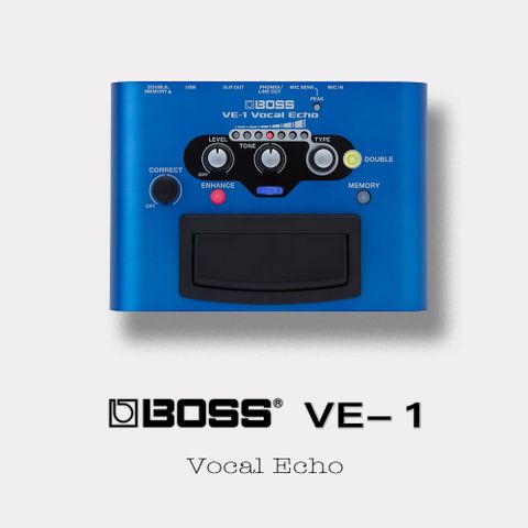 Boss VE-1 殘響效果器 / 公司貨保固