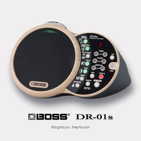 『BOSS』Rhythm Partner伴奏機 DR-01S / 專為不插電樂手設計的節奏伴奏機
