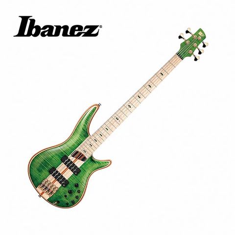 Ibanez SR5FMDX-EGL LTD 五弦電貝斯 35週年限量款 翡翠綠色原廠公司貨 商品保固有保障