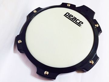 《PEACE白色爵士鼓打擊練習板 打擊墊 / 打點板單片》台灣製造