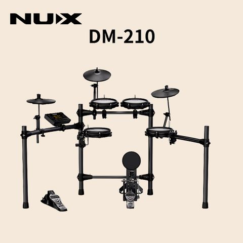 NUX DM-210 電子鼓 全網狀鼓面(原廠公司貨 商品皆有保固一年)